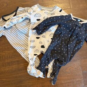 Cloud Island Newborn Sleeper Bundle | 3-Piece Gender Neutral Baby Set